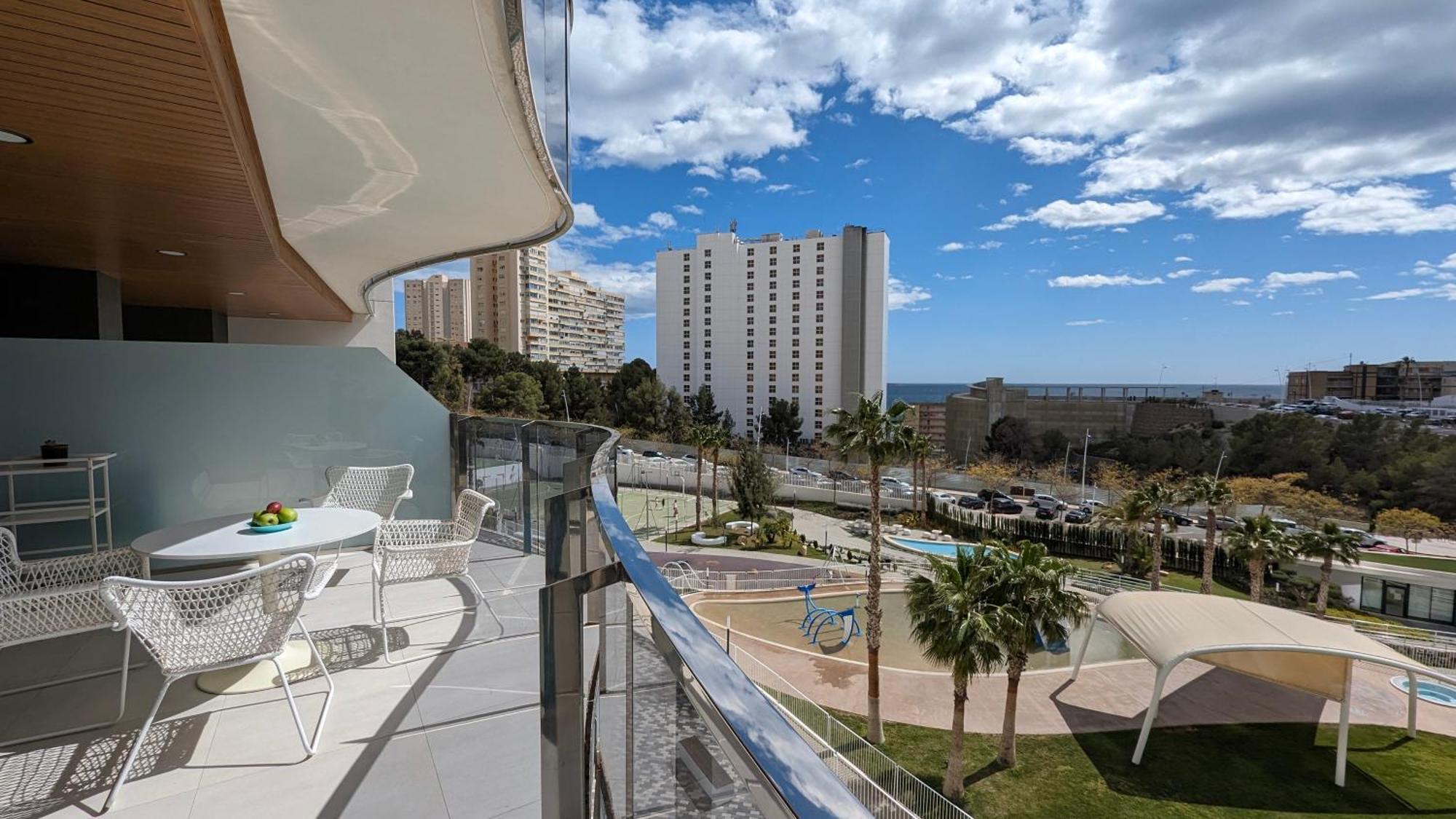 בנידורם Sunset Waves Magic Apartments מראה חיצוני תמונה